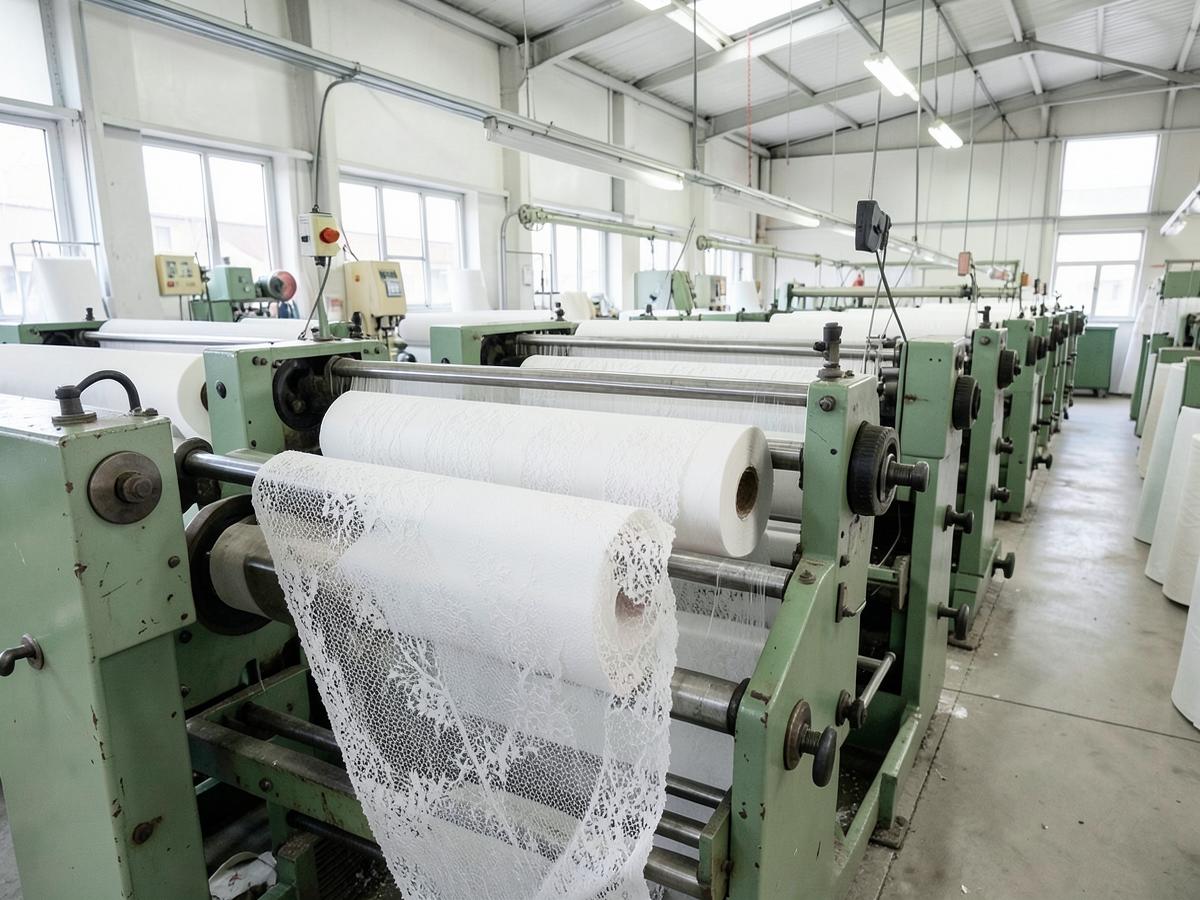 Label Dantel üretim tesisi